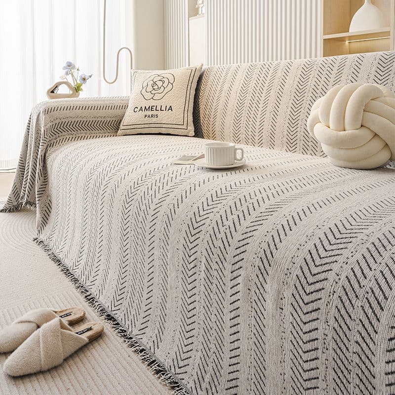 [Novo produto] Capa de sofá de Chenille simples e moderna Capa completa Pano de capa de sofá Toalha de sofá de verão Qua