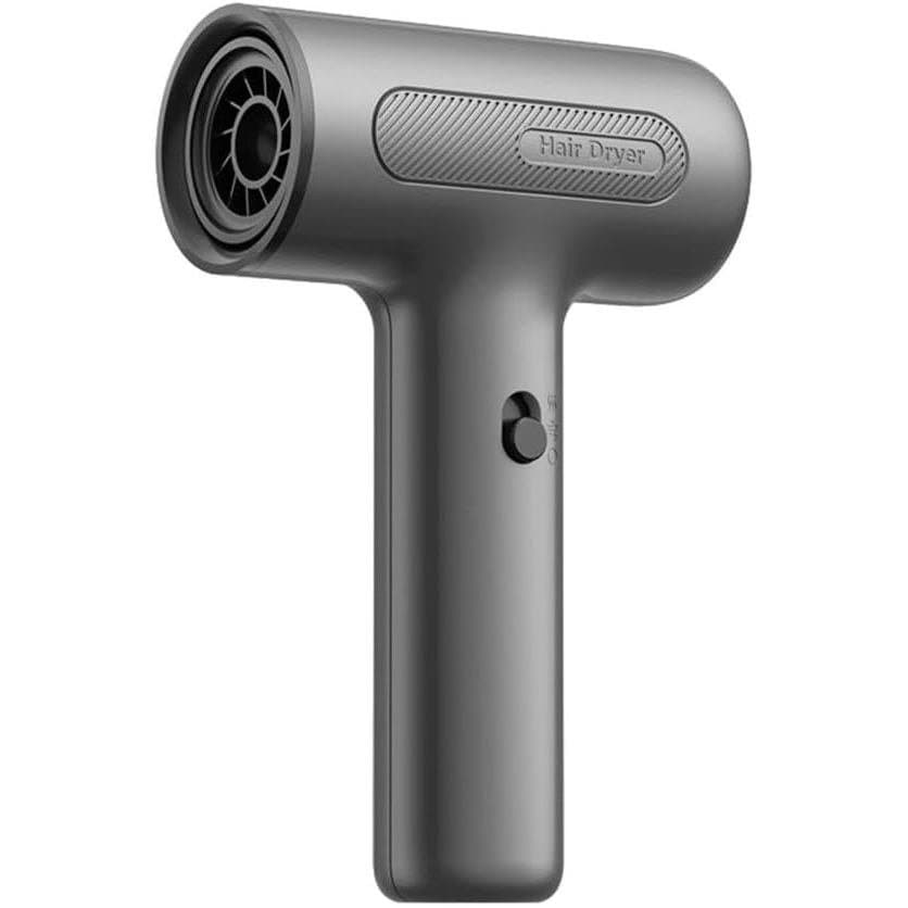 Secador de Cabelo Sem Fio 500W, Secador Portátil Recarregável com Motor Sem Escovas, Mini Ventilador Silencioso para Sec