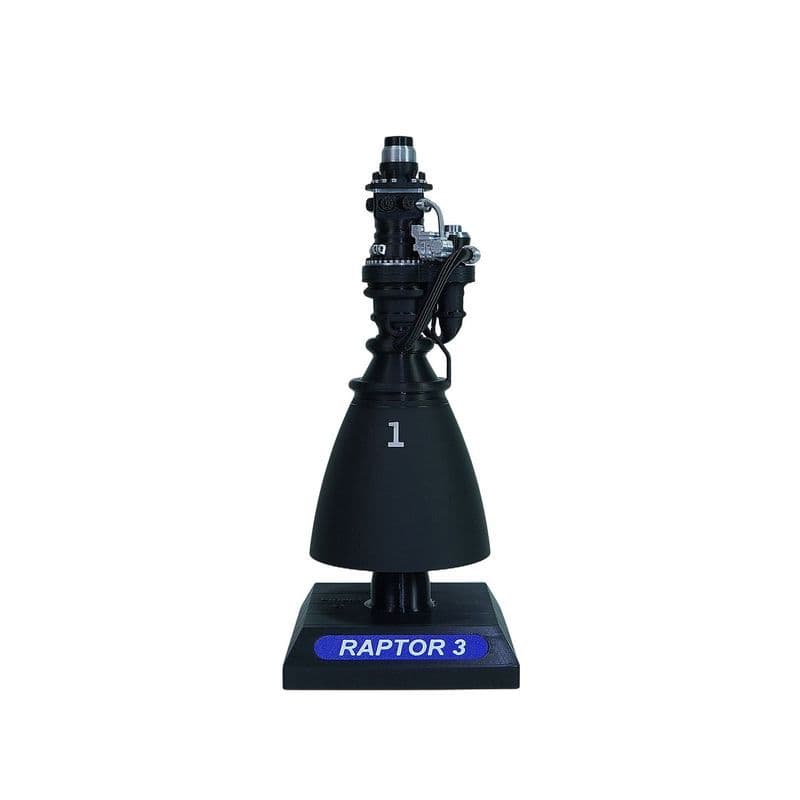 SpaceX Rocket Engine Modelo Raptor Raptor Raptor3 Influenciador de motor Presente criativo Decoração de mesa