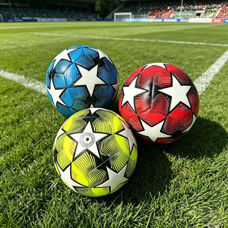 Estoque pronto No. 4 Futebol No. 5 Treinamento Alunos do Ensino Fundamental Crianças Máquina de Costura Escola pu Compet