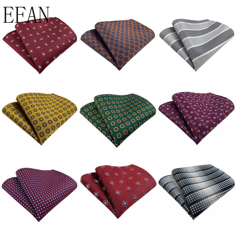 Terno Masculino Bolso Toalha 25CM Negócios Vestido De Casamento Acessórios Lenço Quadrado Moda Britânico Europeu