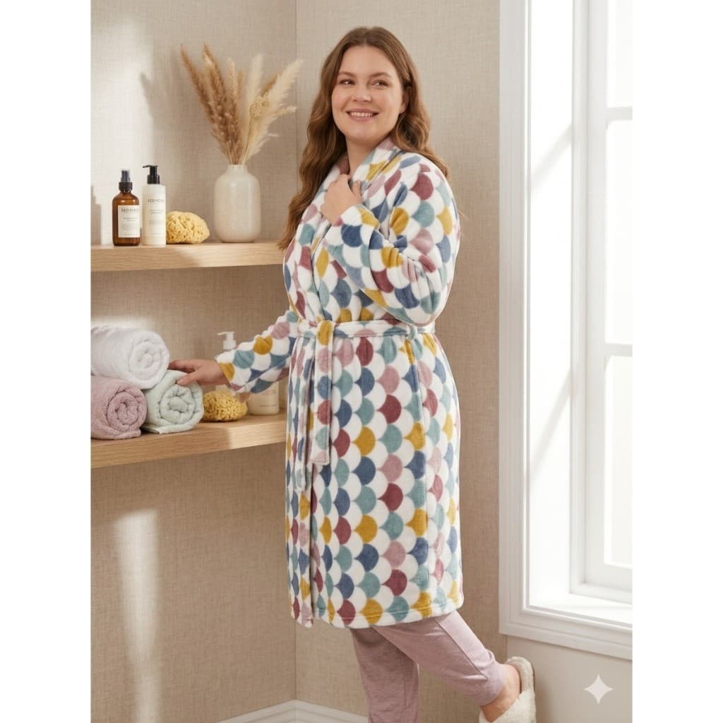 Roupão Soft Plus Size Microfibra Aveludado XGG / Adulto Toque Macio Grosso Masculino e Feminino - Imperdível