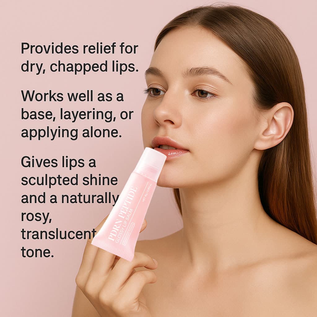 medicube PDRN Lip Balm Stick , Brilho Peptídeo Hidratante Com Ceramida E Manteiga De Karité Vítreo , Cuidado Labial Plum