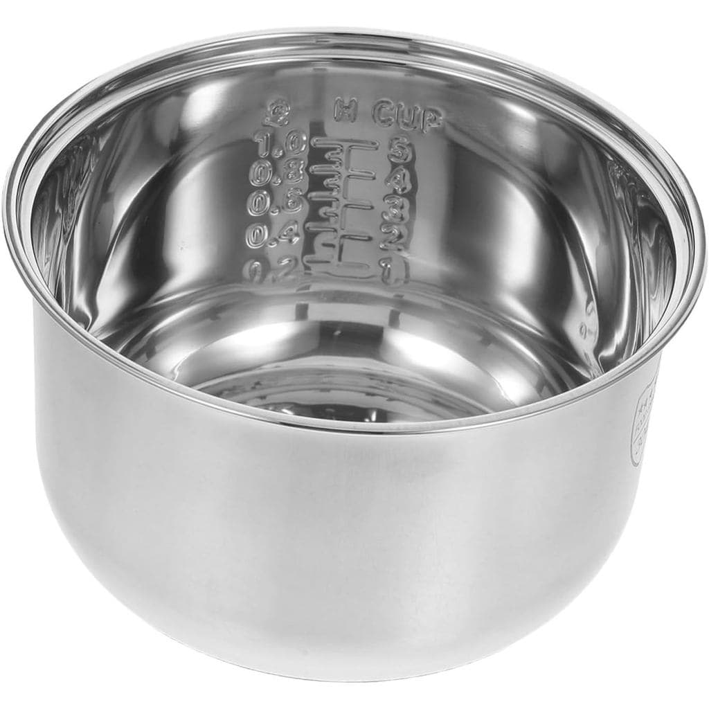 Panela Interna de Aço Inoxidável para Panela de Arroz, Compatível com Várias Marcas, para Cozinhar Mingau e Atender Nece