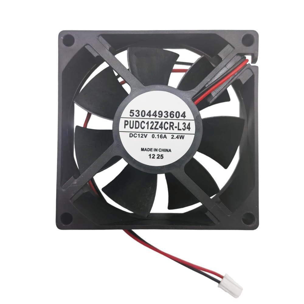 5304493604 Ventilador do Condensador do Refrigerador |   Compatível com geladeira Frigidaire Electrolux PUDC12Z4CR-L34,