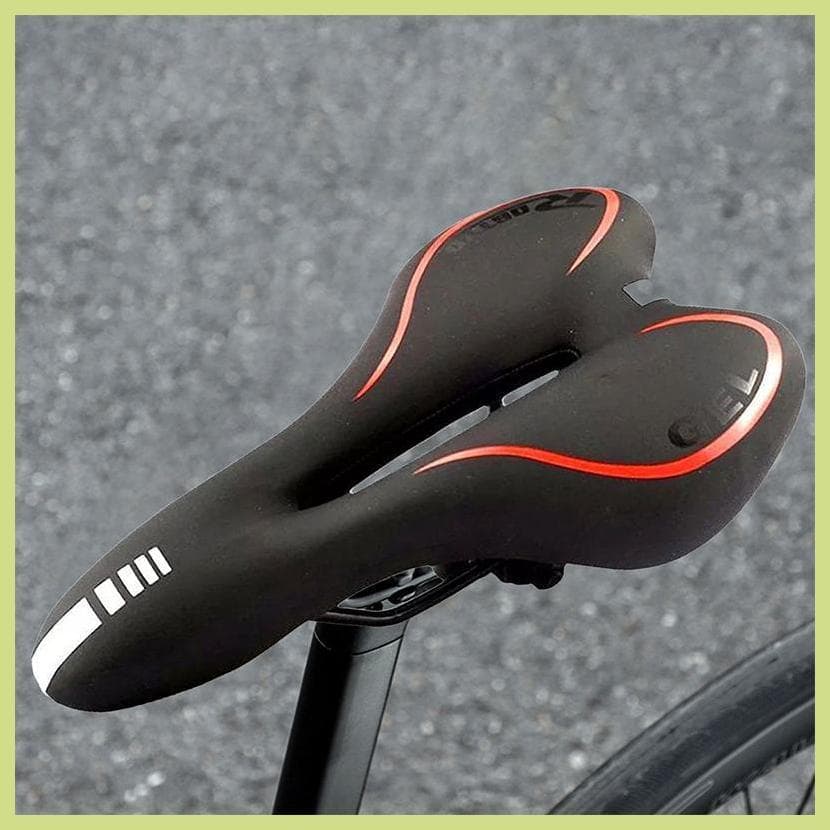 Assento Para Bicicleta Com Absorção De Choque , Ergonômico , Oco , Substituição De De Estrada , Deslocamento De Longa Di
