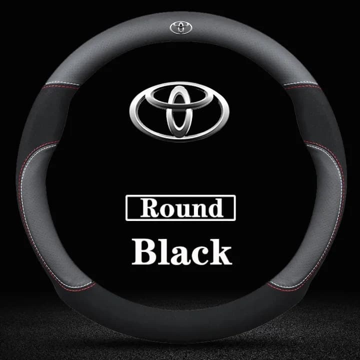 [Pronta Entrega] Capa de Volante de Couro Toyota Adequada para Todos os Modelos Toyota Vios ncp93 Wish Hilux Yaris Avanz