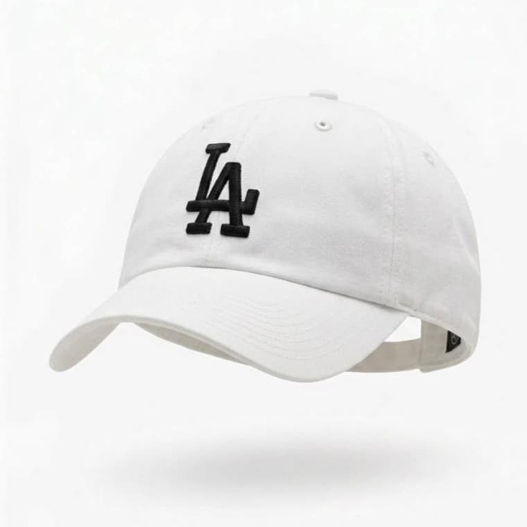 Boné LA Bordado  Dad Hat Aba Curva Ajustável Unissex Streetwear 2026