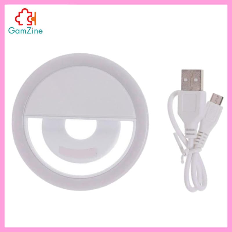 [lzdxwcke2] Selfie Ring Light 3 Níveis De Brilho Ajustável Clip-on Vedio Lights Tablet