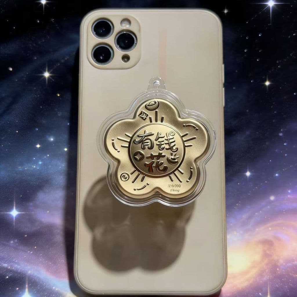 [Acessórios nova chegada] 2026 suporte de mesa para celular com flor rica pode aceitar versão atualizada presente para n