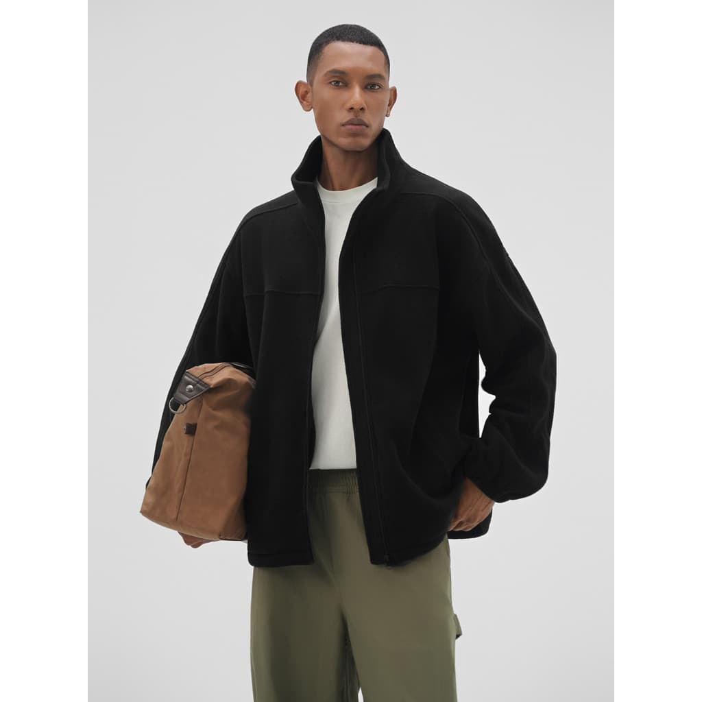BD velo jaqueta americana masculina outono inverno novo estilo de pelúcia interior quente jaqueta de trabalho ao ar livr