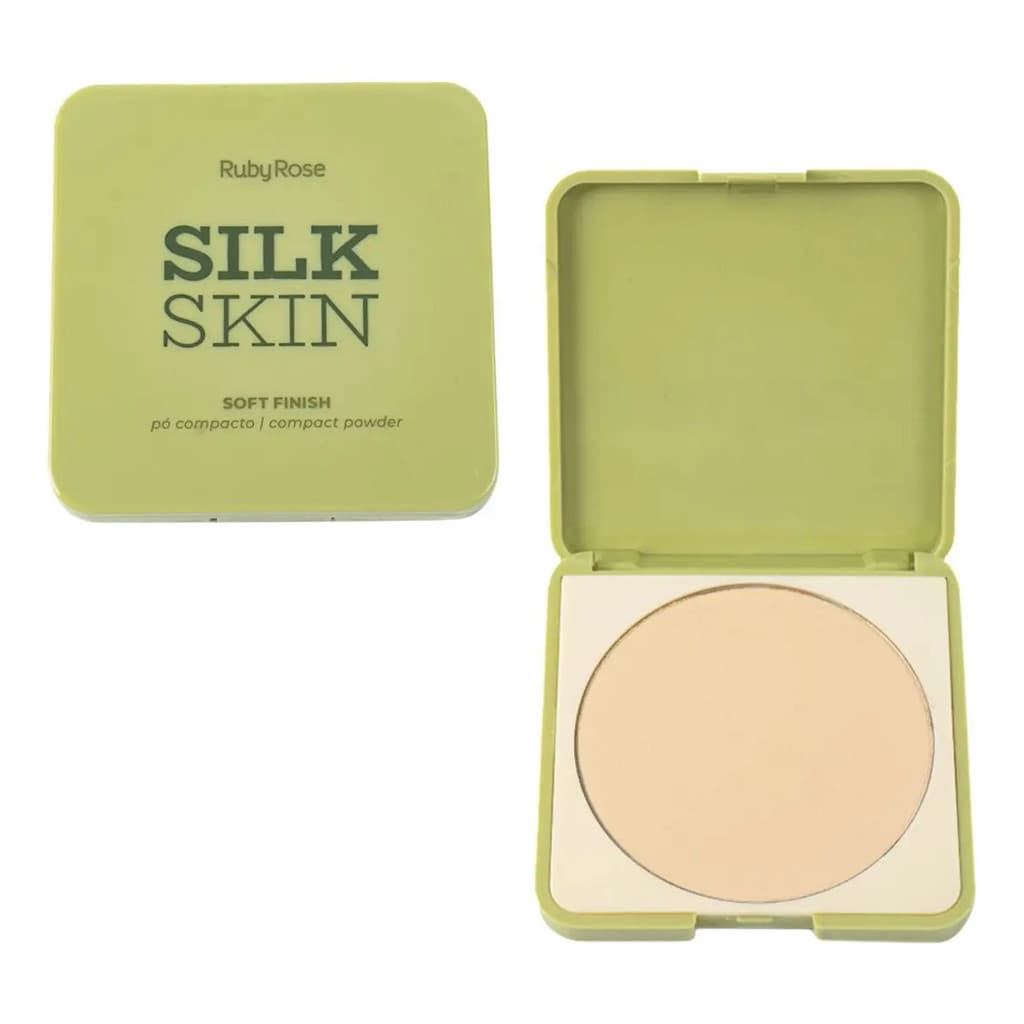 Pó Compacto Soft Finish Silk Skin Ruby Rose HBT1400
