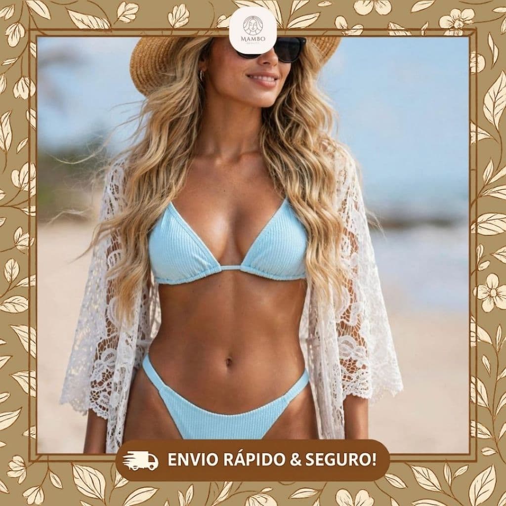 Biquíni Anarruga Conjunto Tamanho Único Estilo e Conforto - Estilo Carioca