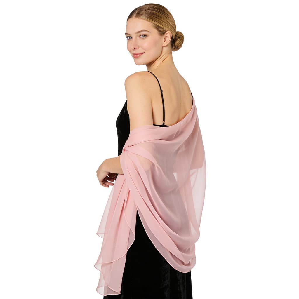 Xale De Chiffon De Luxo Para Festas Noturnas , Damas De Honra De Casamento , Vestidos De Noiva E Acessórios Qipao