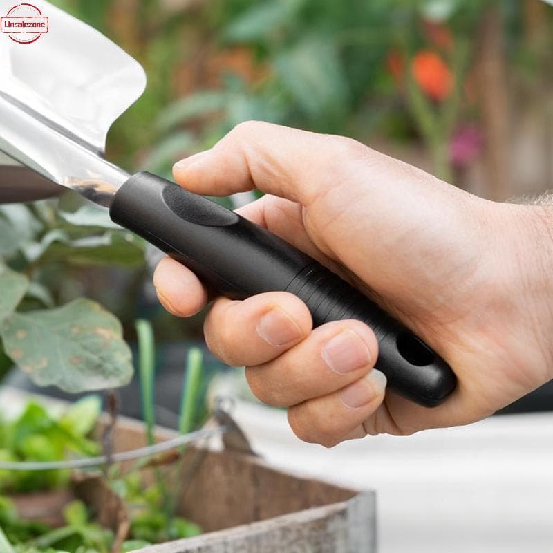 Espátula De Jardim Leve De Aço Inoxidável OZTH Com Marcações De Profundidade Pá Manual Portátil Para Acampamento , Camin