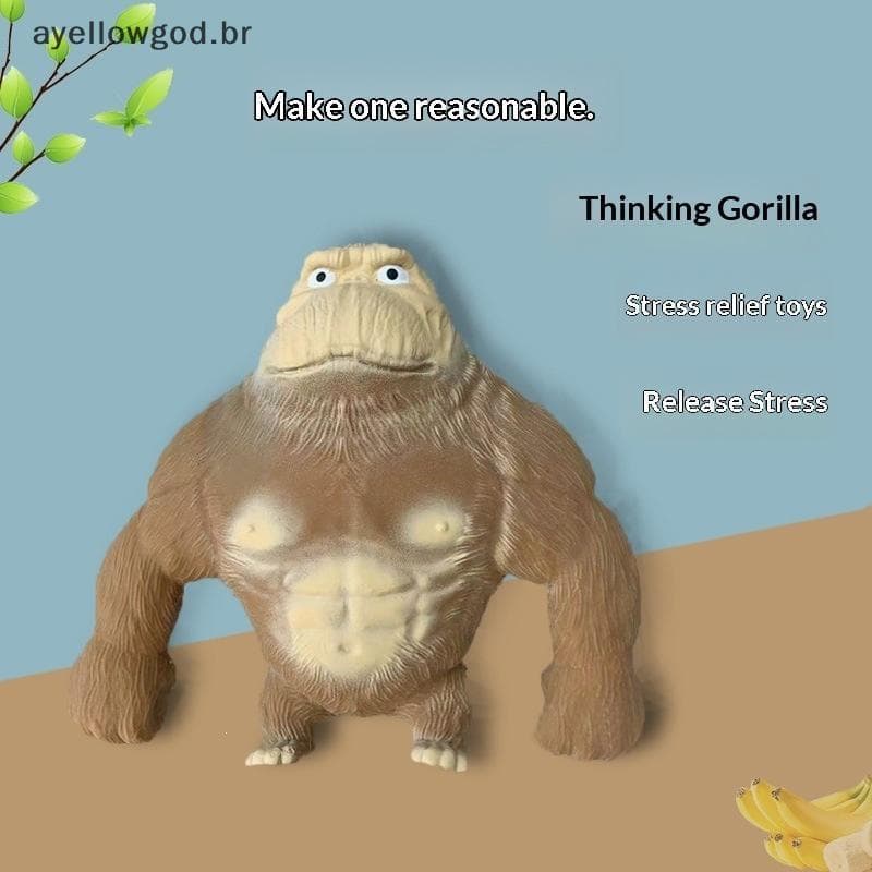 AYBR Recuperação Rápida Elástico Gorila Squeeze Brinquedo Sensorial Não-Tóxico Para Crianças Adultos Tdah Autismo Calman