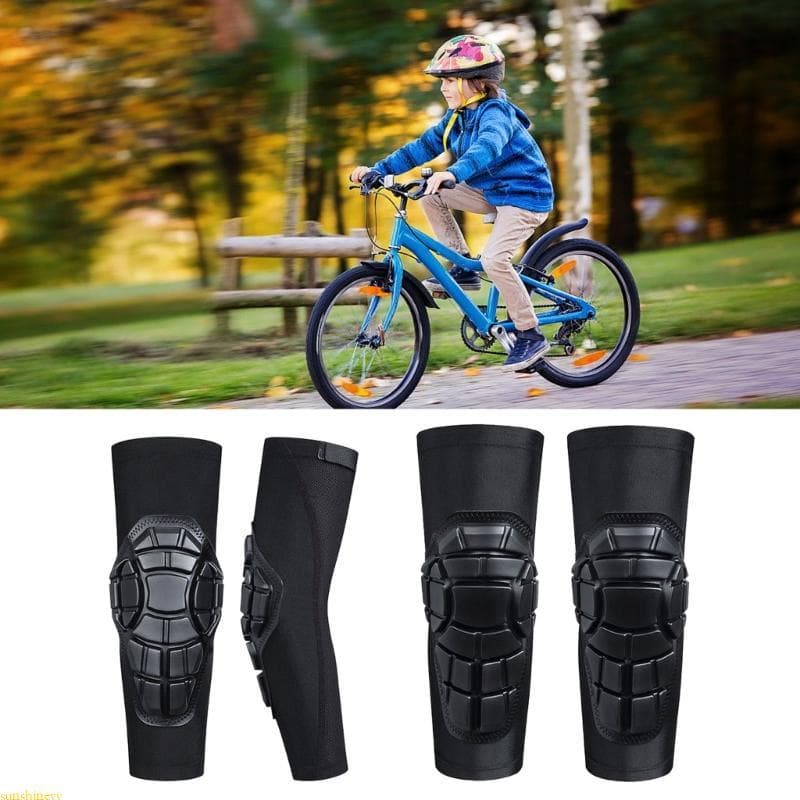 sunshineyy Equipamento De Proteção Esportiva Infantil Inclui Joelheira Protetor De Cotovelo Para Menino E Menina