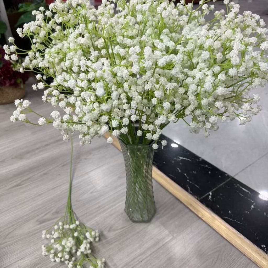 Pequeno fresco Gypsophila decoração de casa flor falsa arco de casamento decoração simulação flor tiro adereços romântic