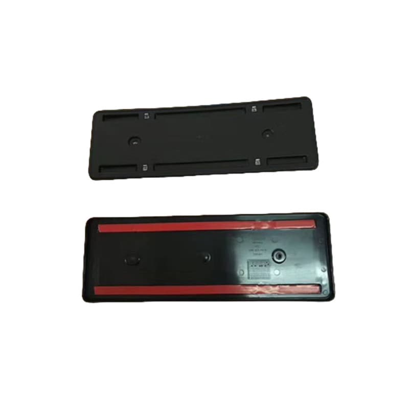 Adequado para Audi A1 A3 A4L A5 A6L A7 A8 Q3 Q5 Q7 suporte da placa de licença traseira suporte da placa inferior