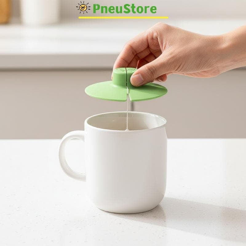 haostone Suporte De Saco De Chá De Silicone Reutilizável Com Alça Espremedor Caneca Capa Perfeita Para Casa Café Amantes