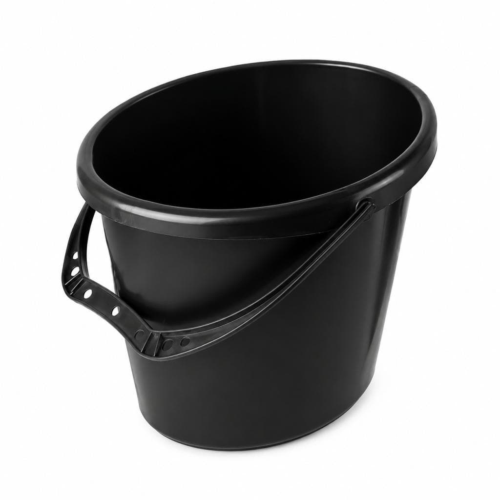 Balde Oval Plástico de 13 litros