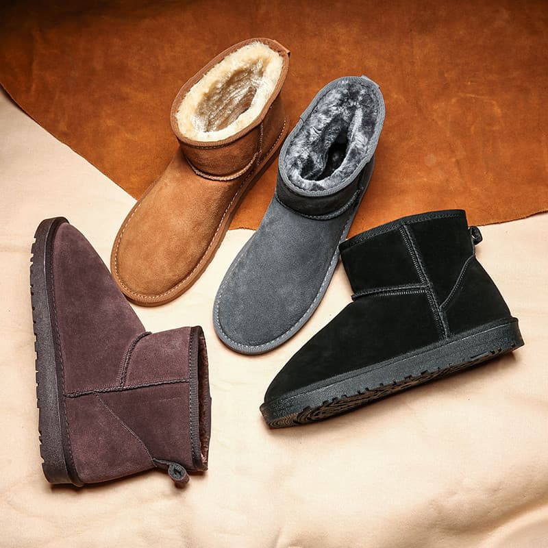 Botas de neve masculinas nordeste inverno velo quente impermeável antiderrapante sapatos de algodão de alta qualidade fe