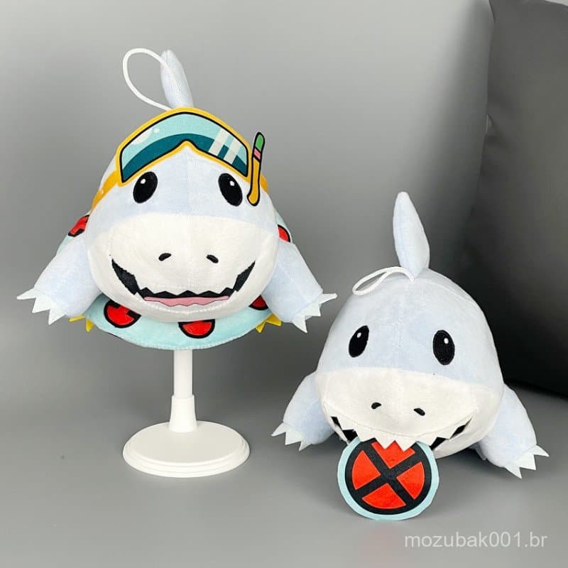 JAMXUN Jeff The Land Shark PlushToy Cartoon Anime Bonecas Fofas Brinquedo De Pelúcia Macio Presente Especial De Aniversá
