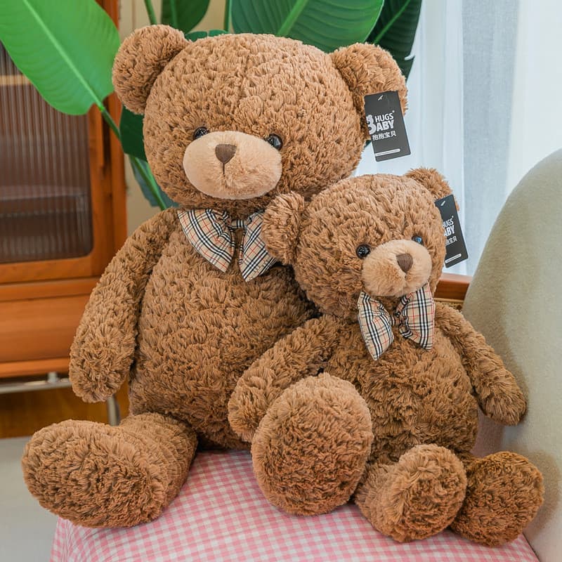 Urso de pelúcia boneca abraço urso brinquedo de pelúcia urso boneca abraço dormir pano boneca Tanabata presente do dia d