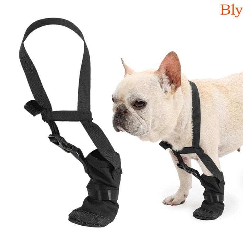Bly Dog Forepaw Protetor Bota Tamanho Grande Resistente À Água Sapato De Recuperação Macio Para Cuidados Com Feridas De
