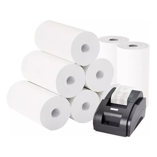 30Un Bobinas Térmicas 79x40 P/ Cupom Fiscal Ecf Sat Nfc-e Cx Fechada