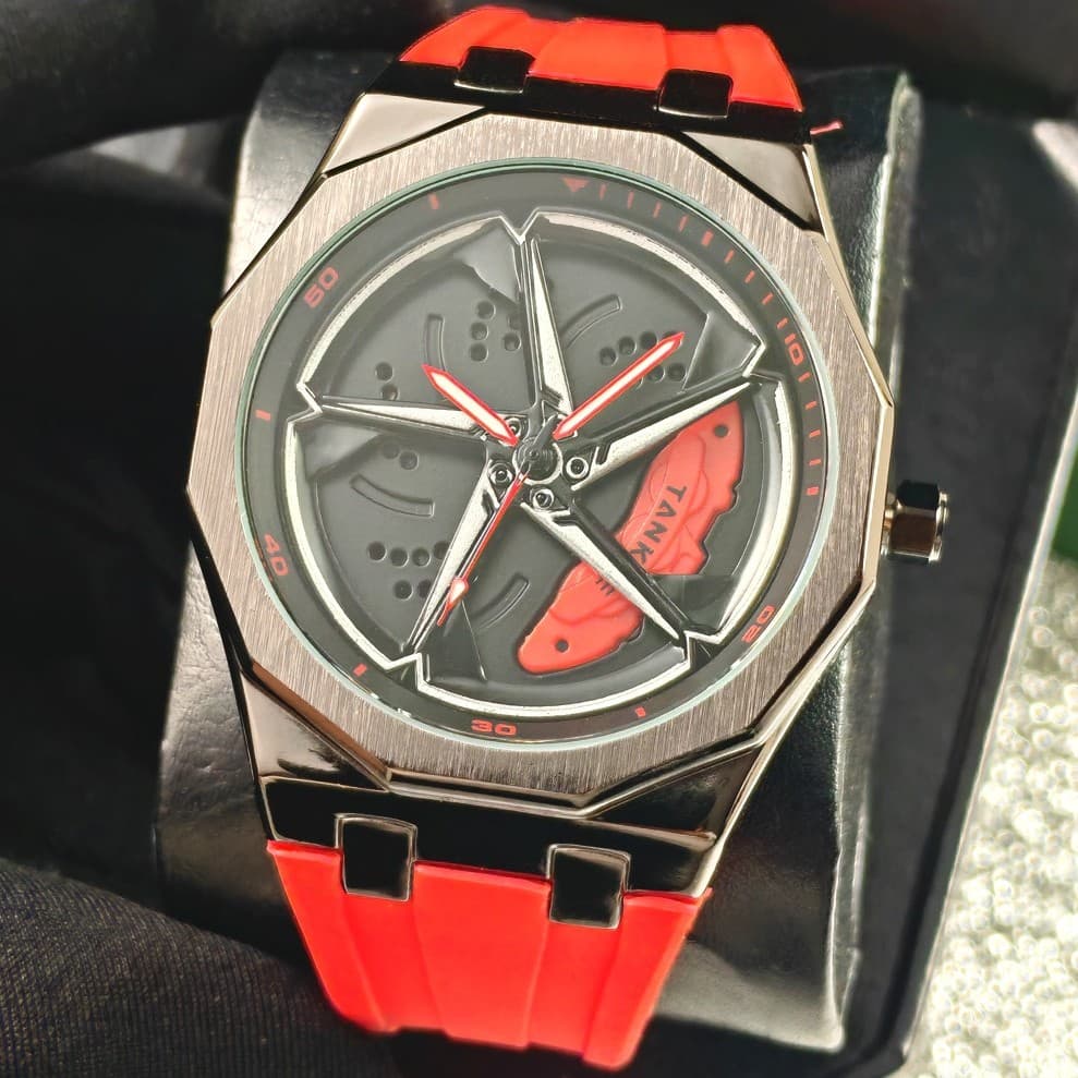 Comércio exterior venda quente relógio masculino roda rotativa relógio de quartzo à prova dwaterproof água venda quente