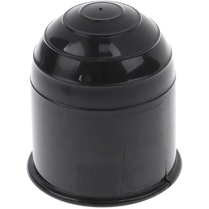 Capa De Tração Do Carro Preto Prata Gancho De Reboque Bola Tampa Engate Traile 50mm