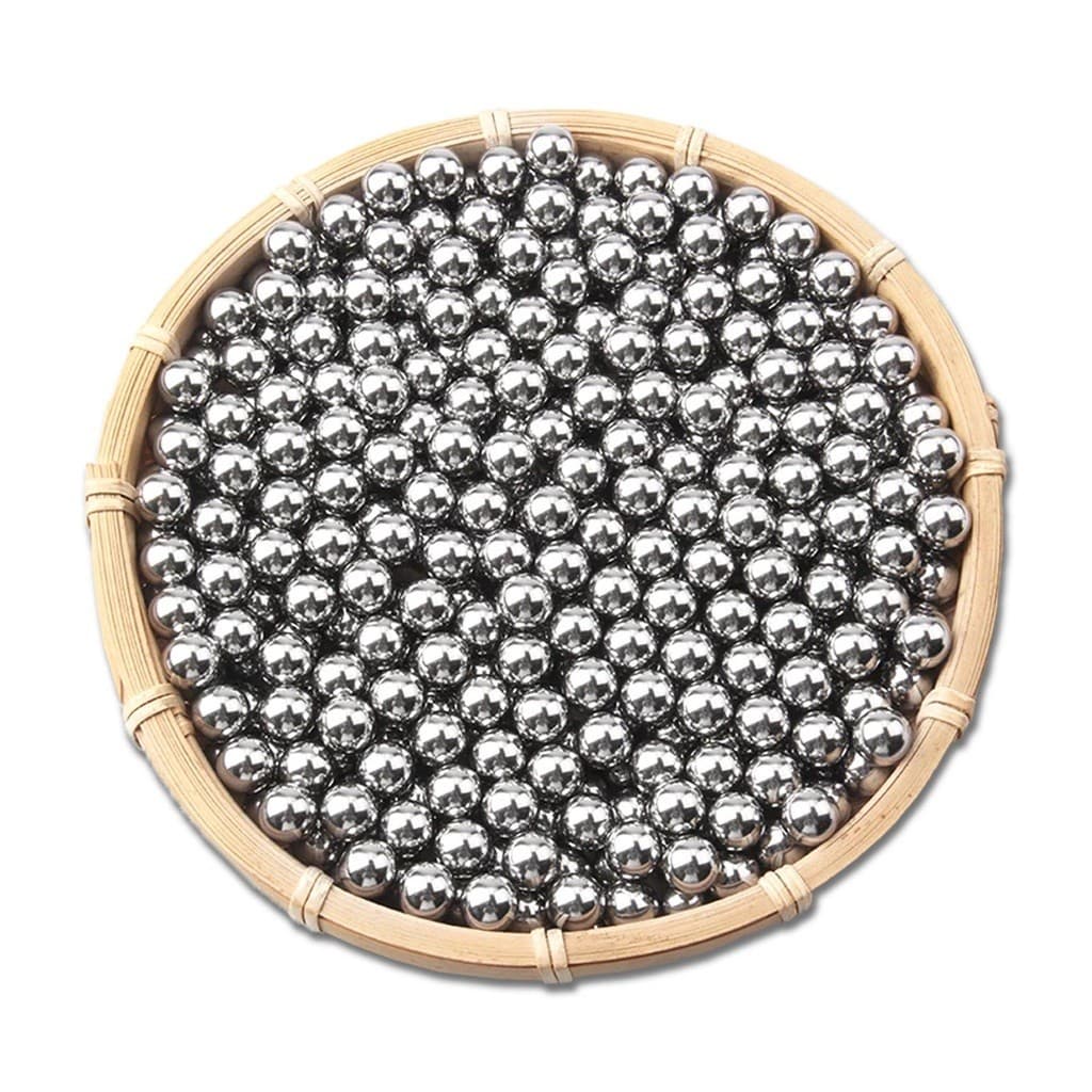 Esfera de Aço Cromada 8mm para Rolamento Mecanismos Manutenção Projetos Técnicos Kit 200 Unidades