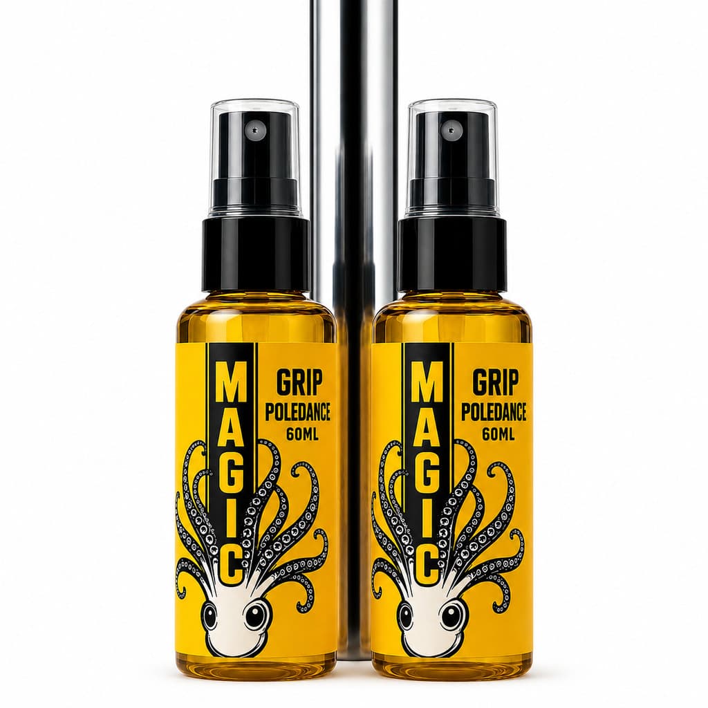Kit 2 Poulpo Sports Mágic Grip Poledance 60ml Cola Líquida Para Pole Dance E Esportiva