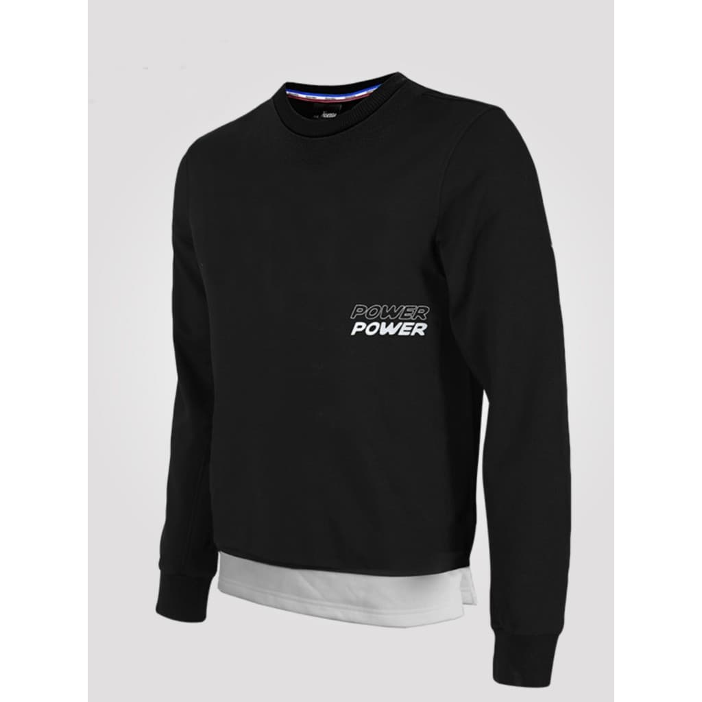 Primavera outono 350g algodão confortável engrossado quente esportes Casual em torno do pescoço moletom moda topo falso