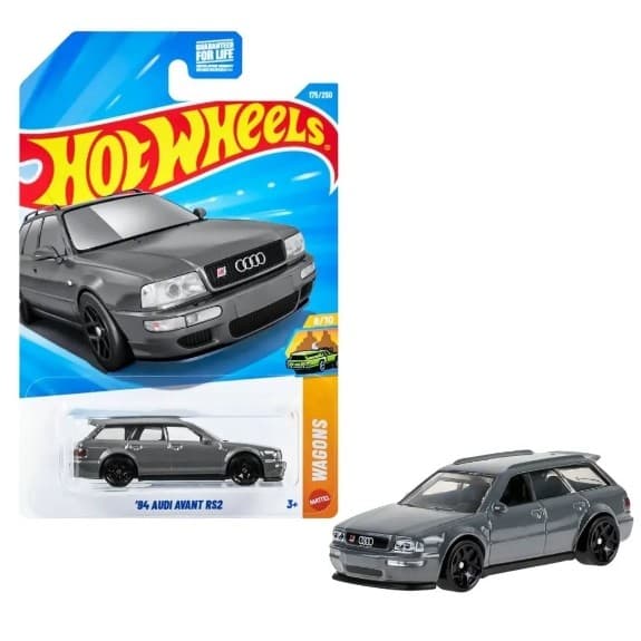 CARRINHO HOT WHEELS 94 AUDI AVANTI RS2 175/250 LACRADO