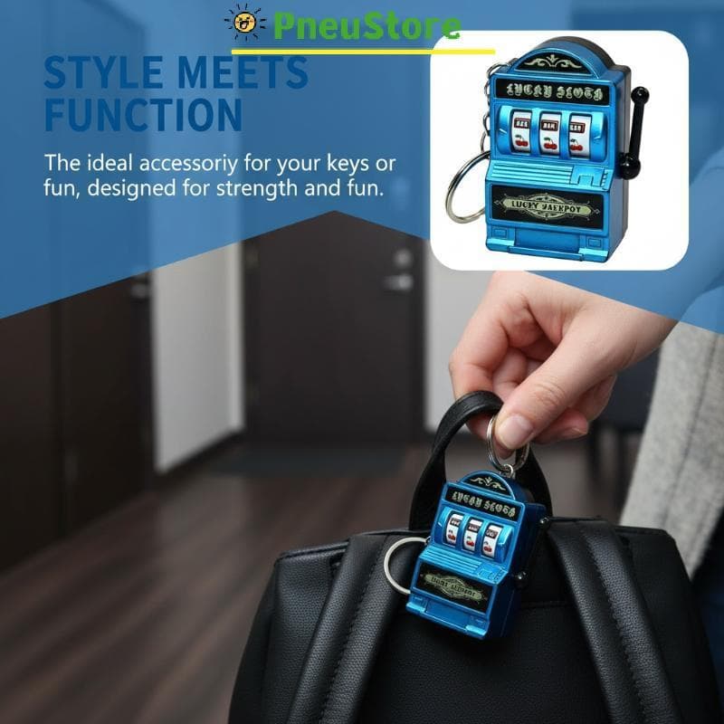 haostone Mini Arcade Slot Máquina Chaveiro Poeta Luy Japot Brinquedo De Frutas Para Bapa Decoração Presente tiu9