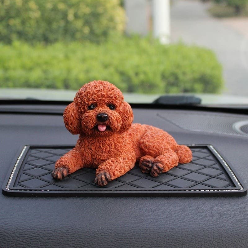 Decoração De Carro Novo Modelo De Cachorrinho Console Central Simulação Cachorro Homens E Mulheres Produtos De Alta Qual
