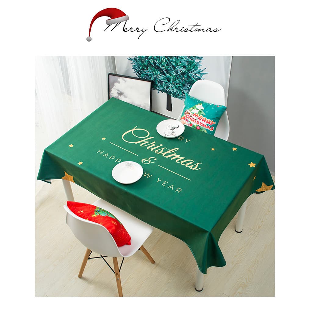 Ano Novo Ano Novo Chinês Ano Novo Chinês Ano Novo Toalha de Mesa de Natal Nordic Light Luxo Vermelho Xadrez Decoração De