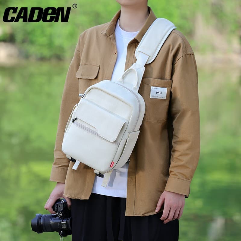 CADeN Carden SLR Câmera Bolsa Lona Ao Ar Livre Micro Bolsa de Câmera Única Leve Homens Mulheres Bolsa de Ombro Xiaohongs