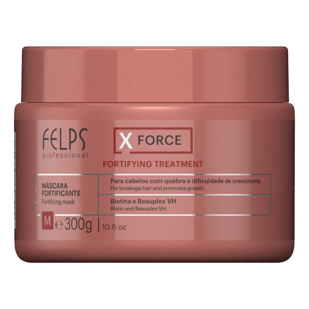 Máscara X Force Fortalecedora 300g - Felps Professional | Força E Antiquebra