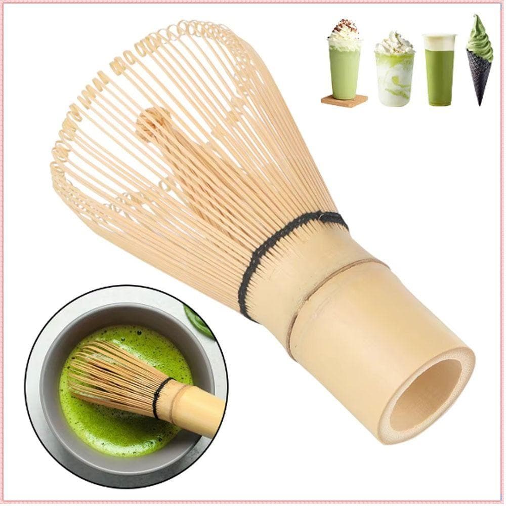 Batedor  Matcha , Conjunto De Chá Japonês Reutilizável Chasen , Utensílios Com Escova Útil