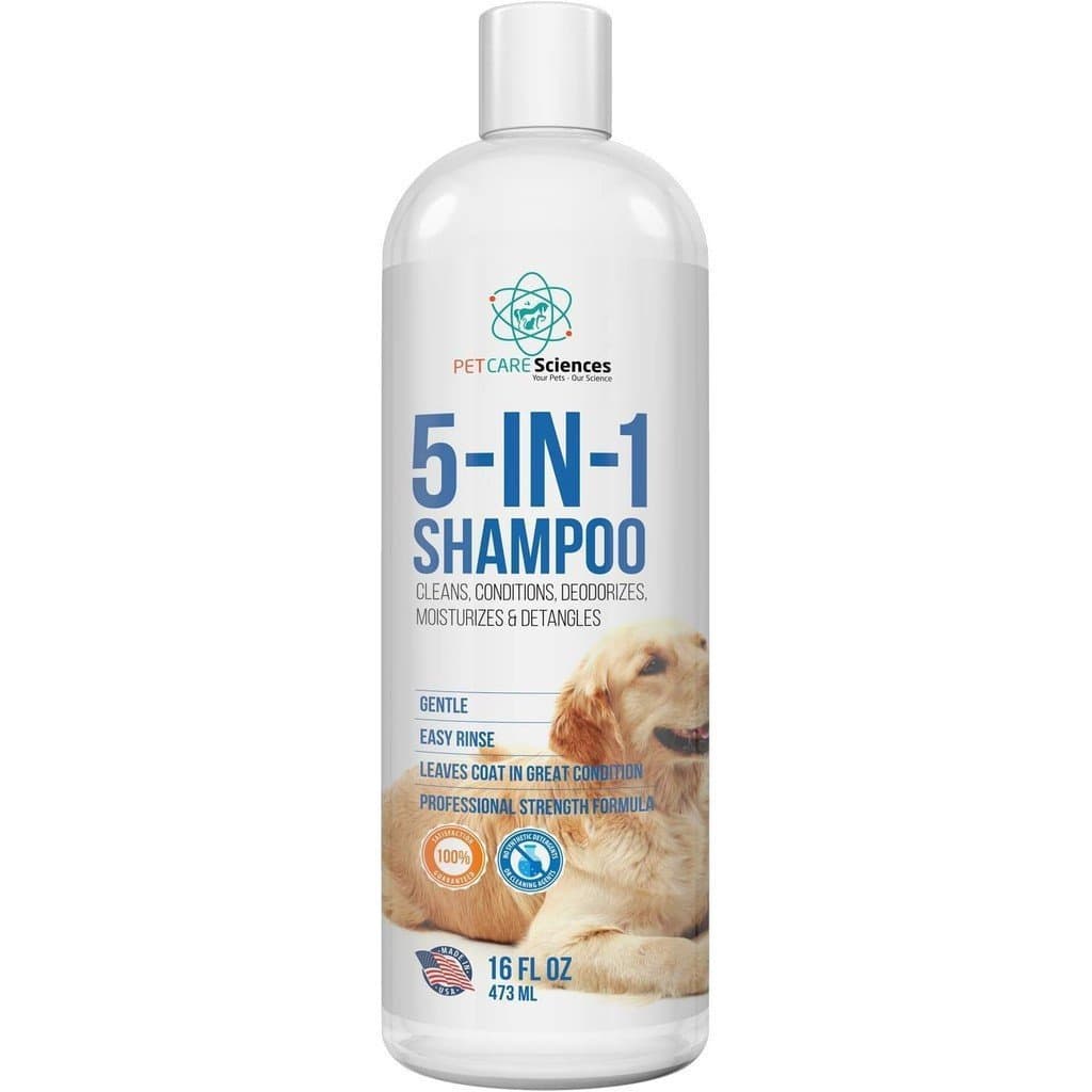 Shampoo 5 em 1 para Cães com Pele Itchada - Shampoo Perfumado para Cães com Pele Sensível - Shampoo 6KZG