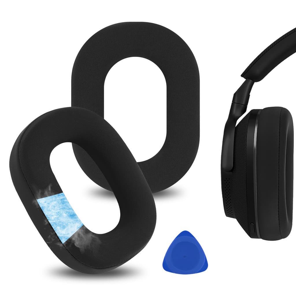 Almofadas De Substituição Para Fones De Ouvido Geekria Cooling-Gel Compatíveis Com Bowers & Wilkins Px8 , Px7S2 (Não Cab