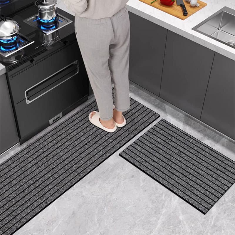 Tapete de cozinha longo tapete de cozinha tapete de porta de cozinha doméstico absorvente de óleo tapete absorvente pode