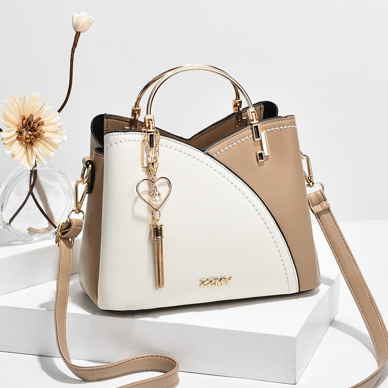 Bolsa Transversal Feminina da Moda 2025, Tendência Europeia e Americana, Bolsa de Ombro Simples, Novo Modelo