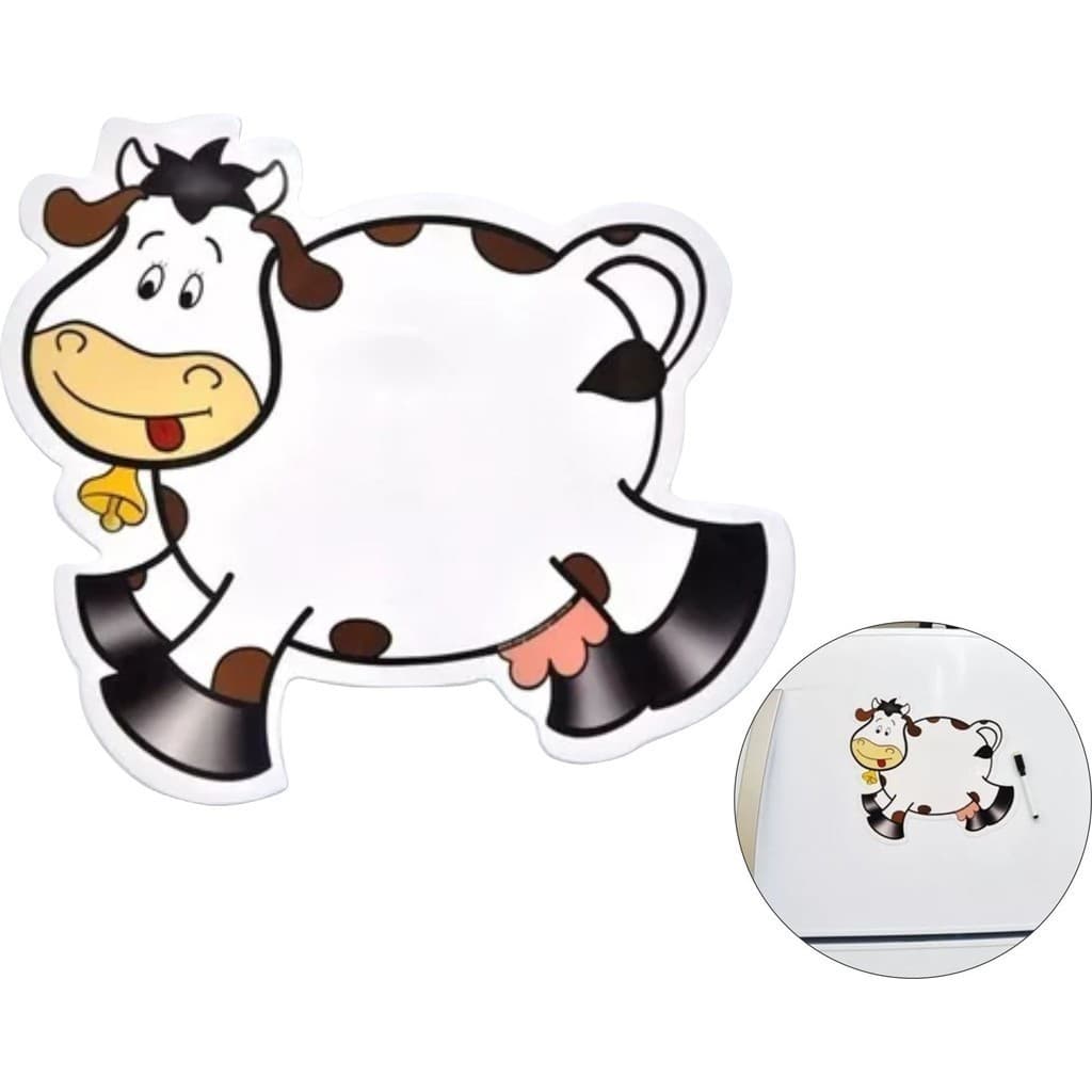 Imã Lousa Para Geladeira Lembretes/recados/anotaçoes com Manta Magnetica