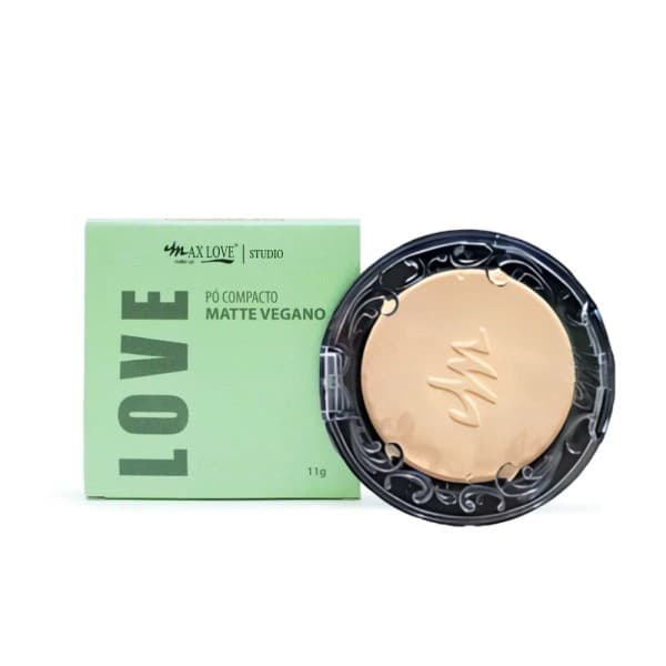 Pó Compacto Matte Vegano Cor: 41 Max Love