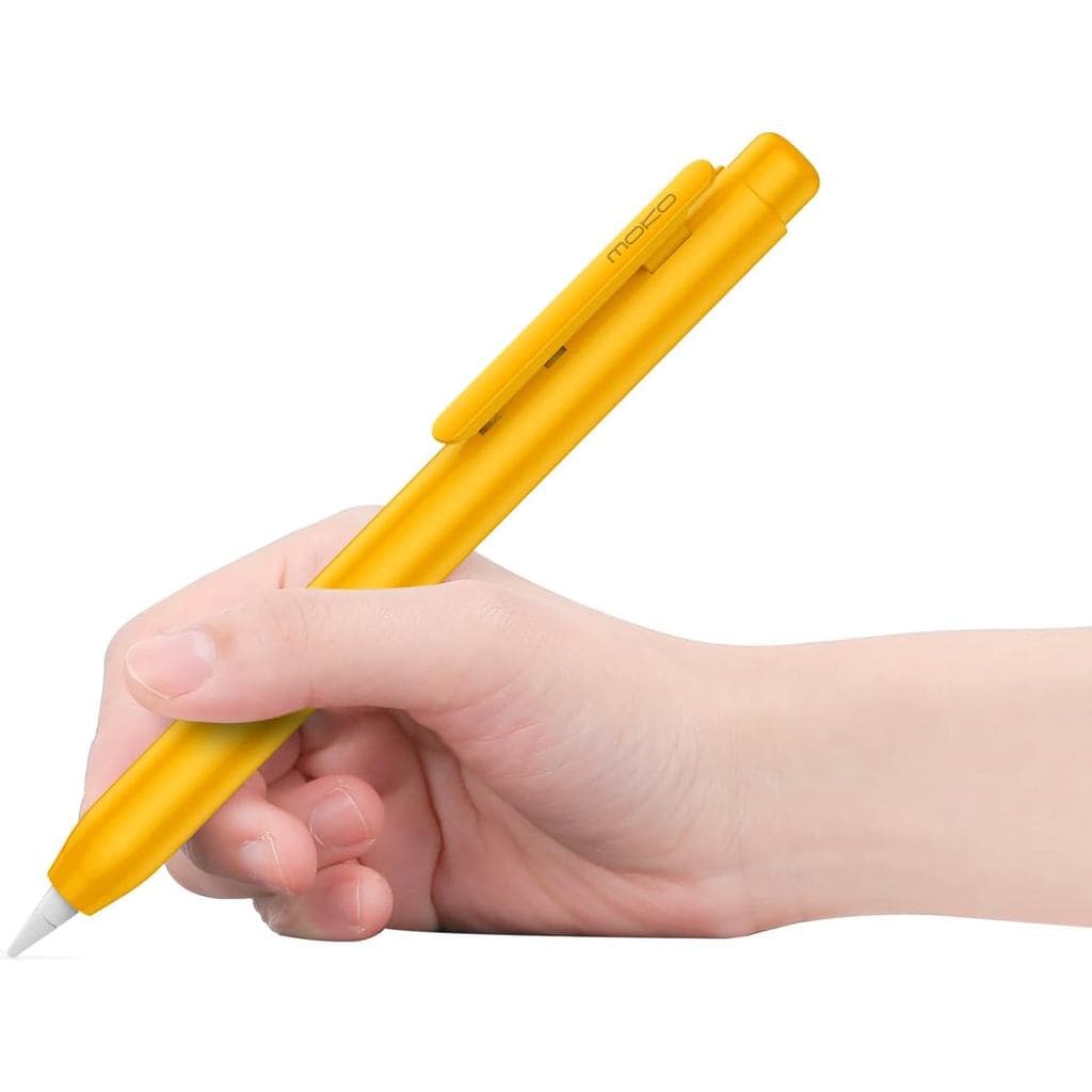 Suporte De Lápis Rígido MoKo Para PC Adequado Apple Pencil 1a Geração , Capa Protetora Retrátil Com Clipe Resistente