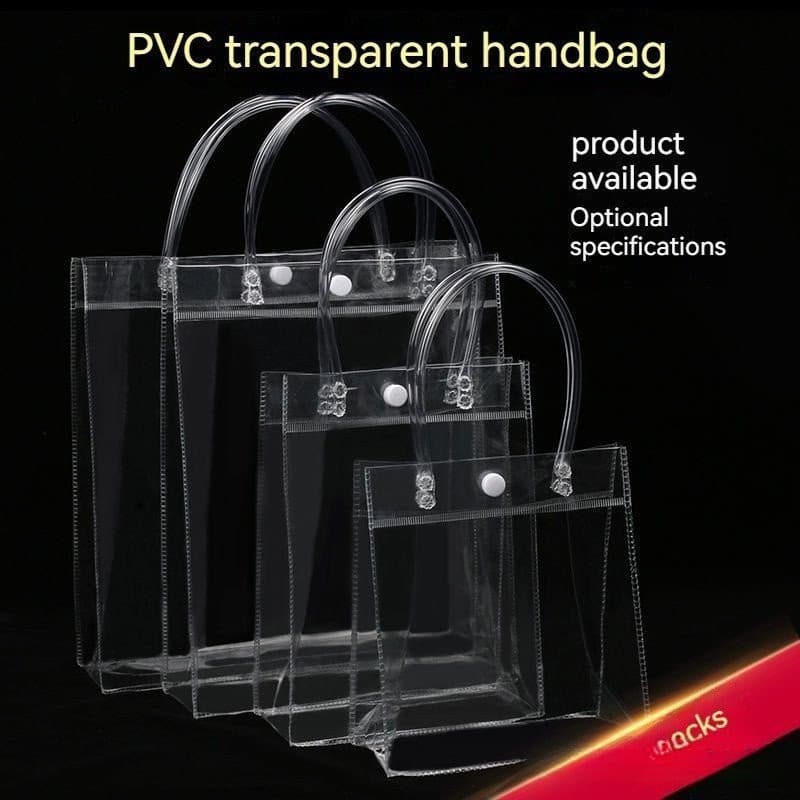 Saco de PVC Transparente para Casamento em Saco de Plástico Feriados ZNTY